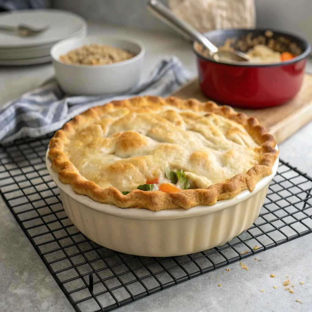 Chicken Pot Pie with Cream of Chicken Soup