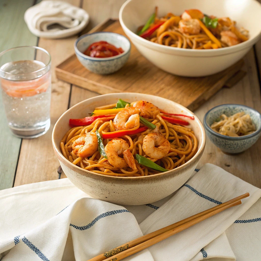 Shrimp Lo Mein