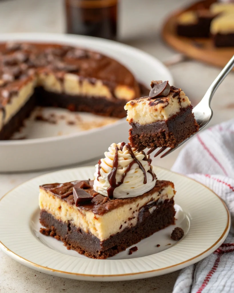 Cheesecake and Brownie Cake 4 Cheesecake and Brownie Cake