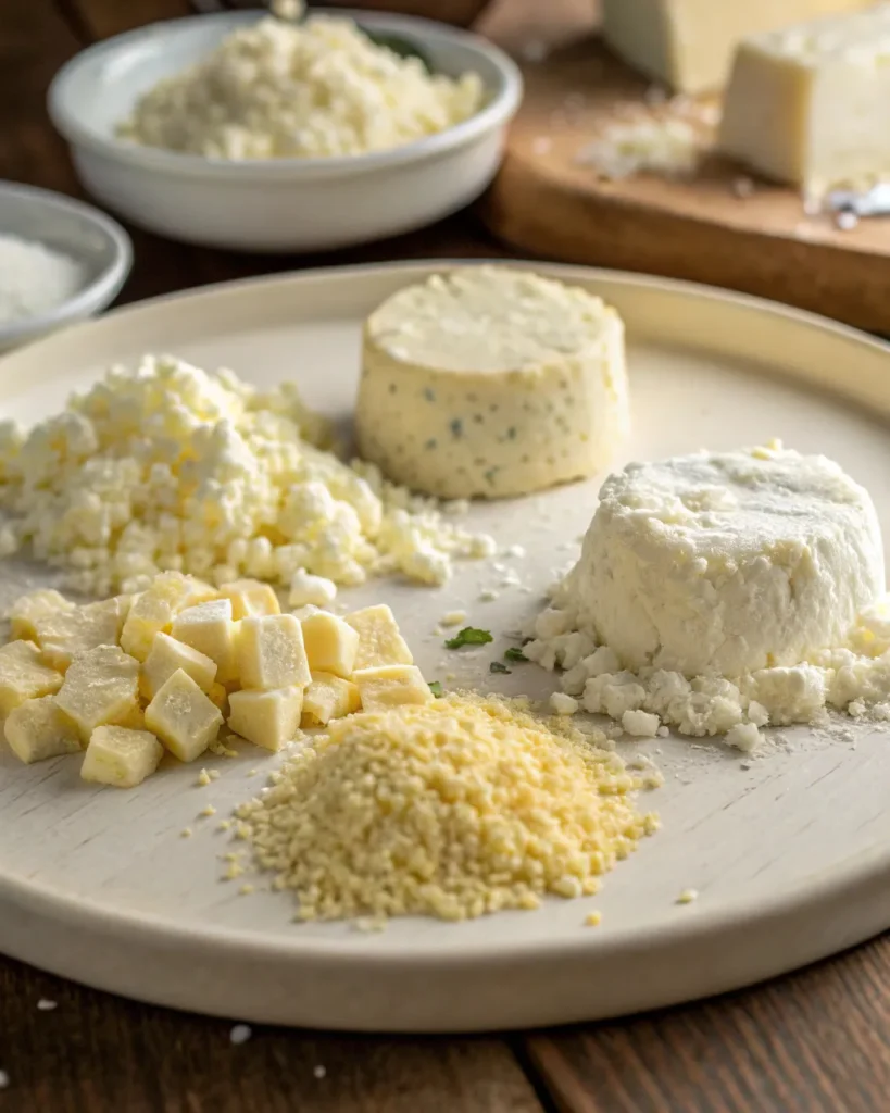 Cheese substitutes for Mexican street corn recipe