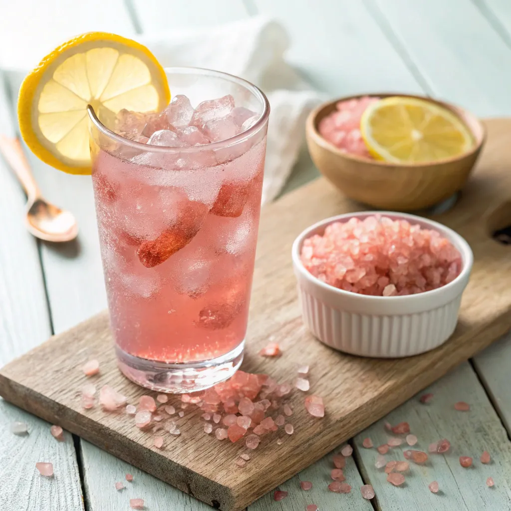 Pink Salt Recipe for Weight Loss 7 pink salt detox drink recipe with lemon and Himalayan salt