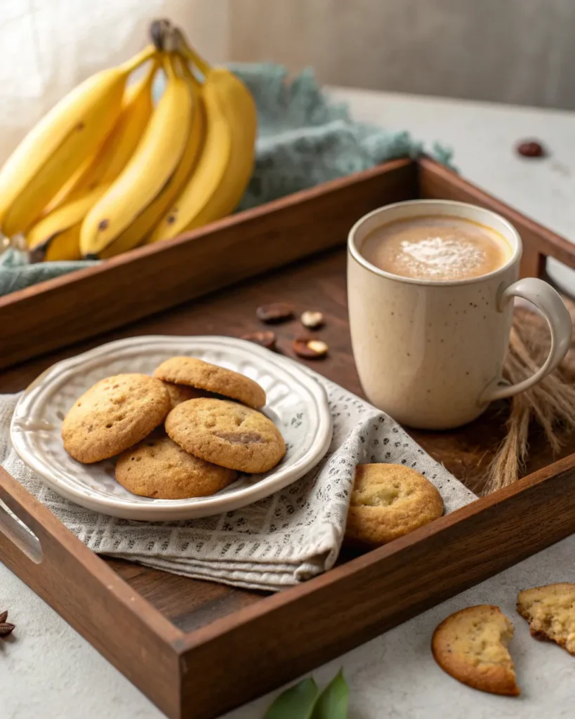 Banana bread cookies 9 banana bread cookies with chai latte