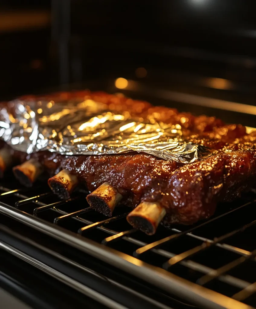 Beef back ribs recipe 9 Oven-baked beef back ribs in foil