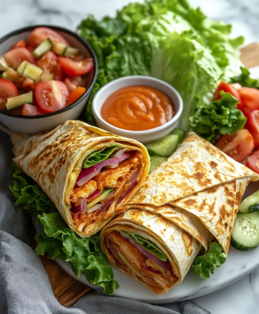 Sliced Big Mac wraps in meal prep containers